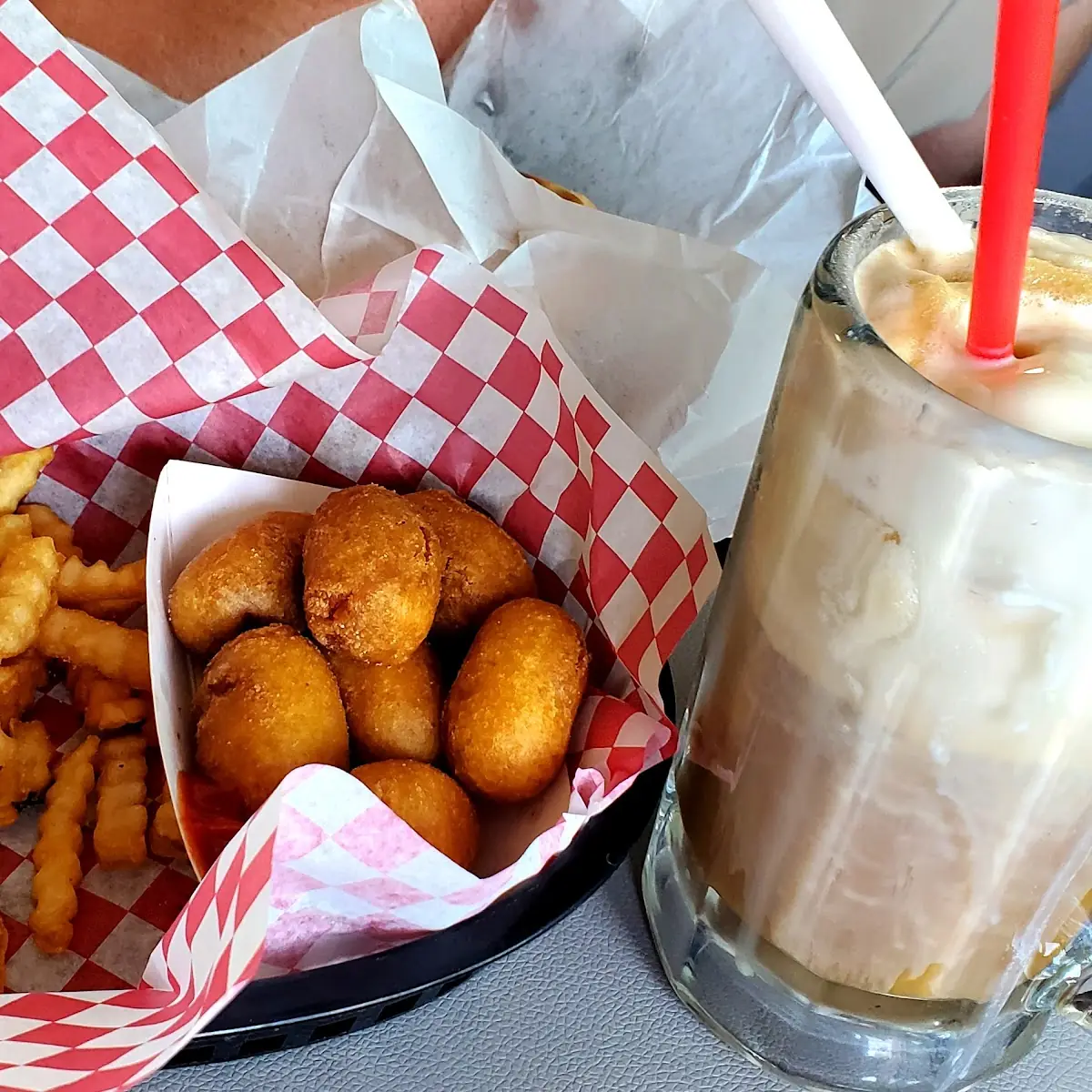 Corn Dogs and Root Beer Float