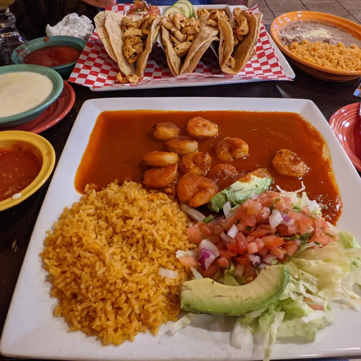 Camarones a La Diabla