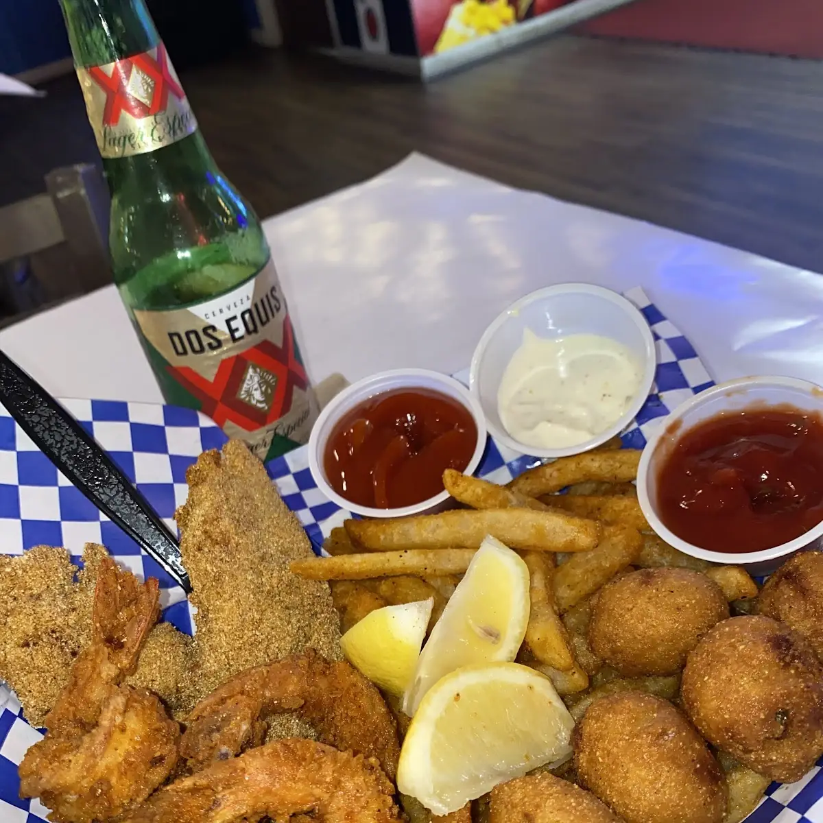 Fried Fish and Shrimp