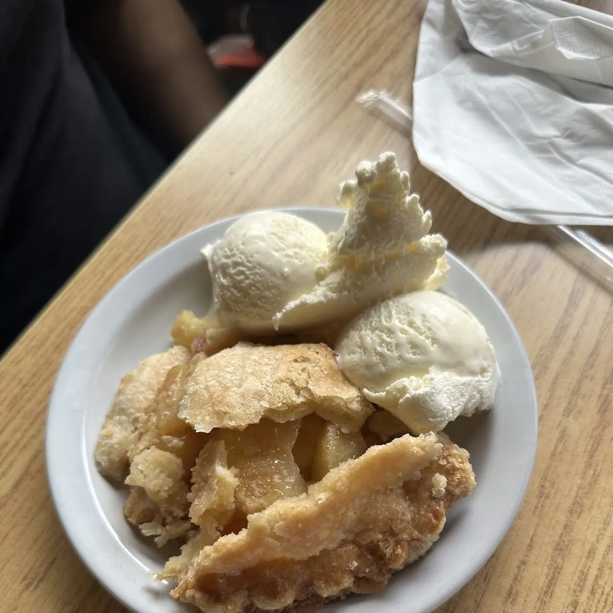 Apple Pie a La Mode