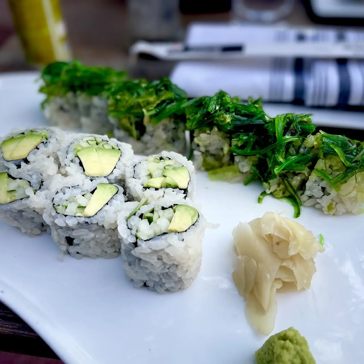 Avocado Cucumber Maki