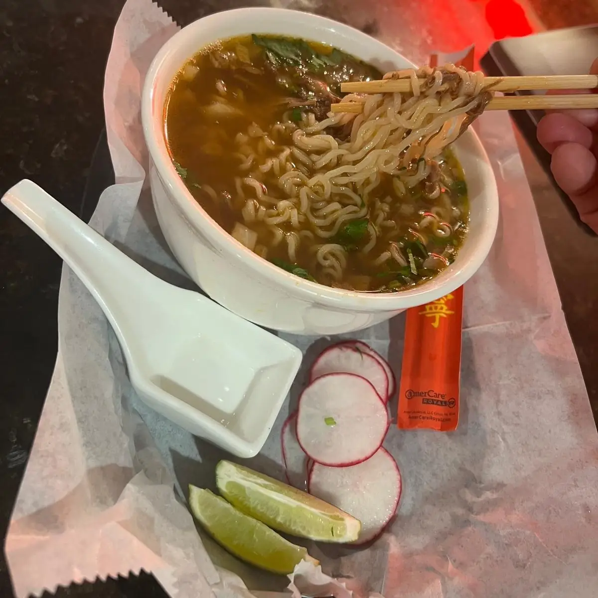 Beef Birria Ramen Soup Sopa De Birria