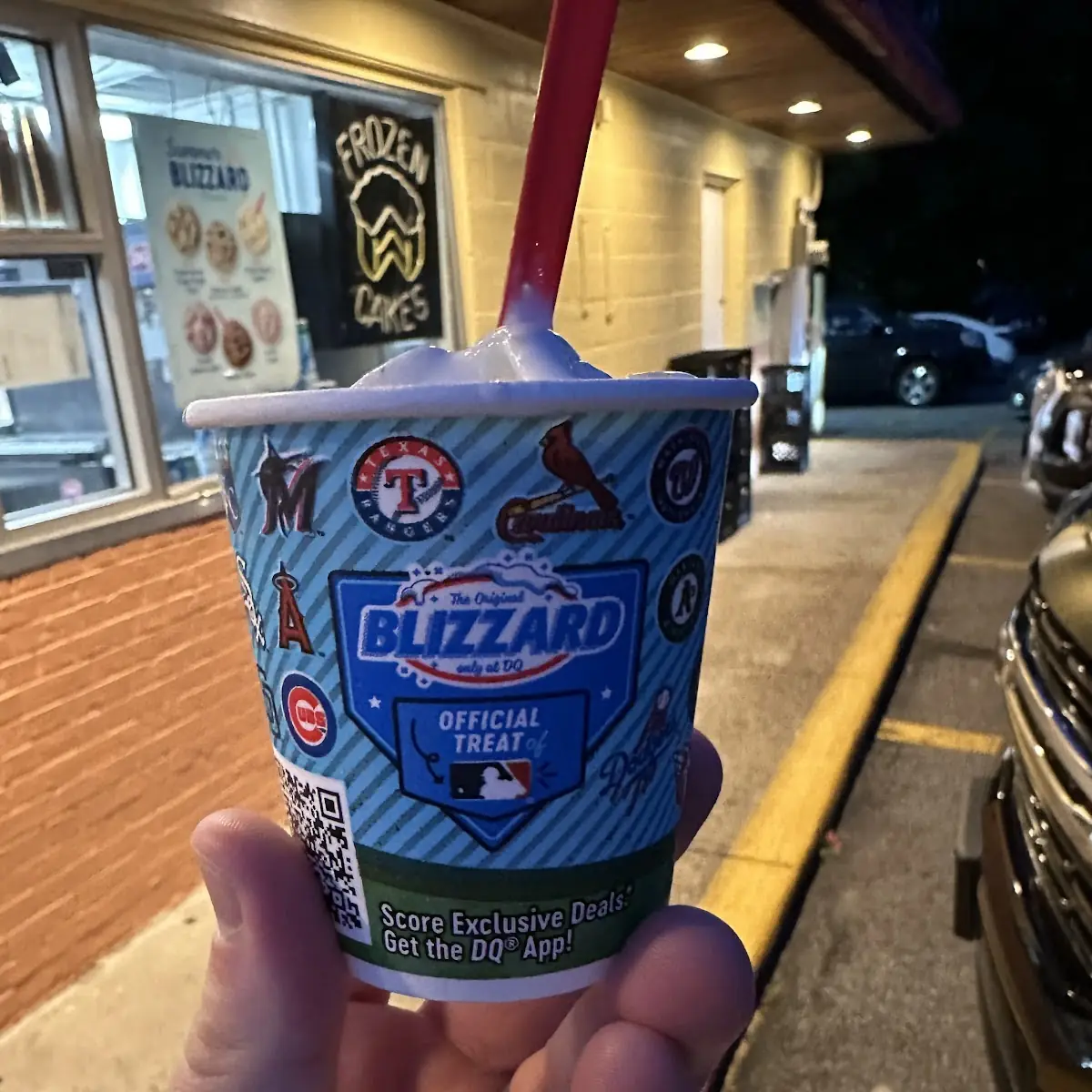 Chocolate Chip Cookie Dough Blizzard Treat