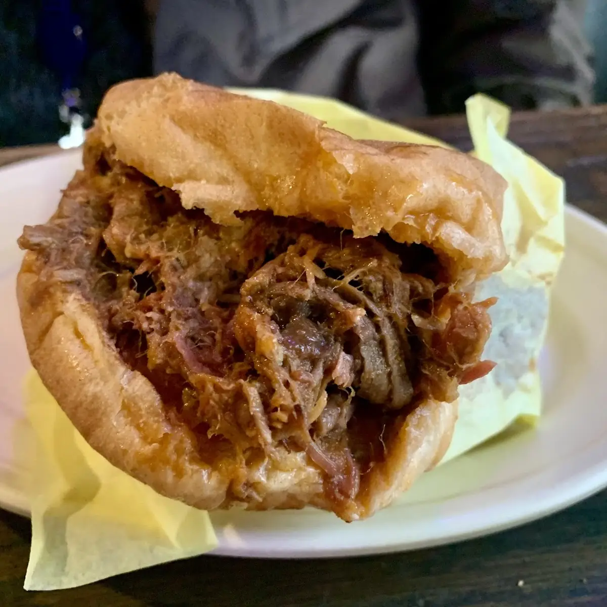 Chopped Brisket Sandwich
