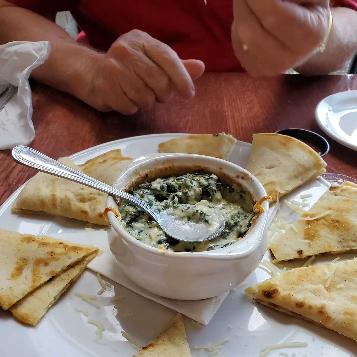 Spinach Parmesan Artichoke Dip