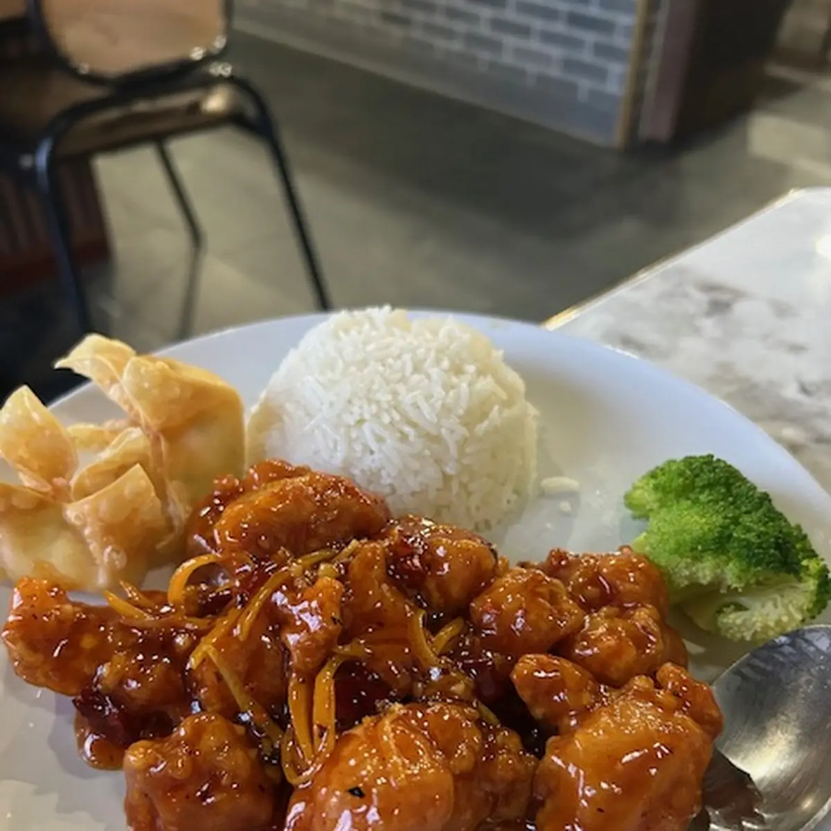 L Orange Chicken