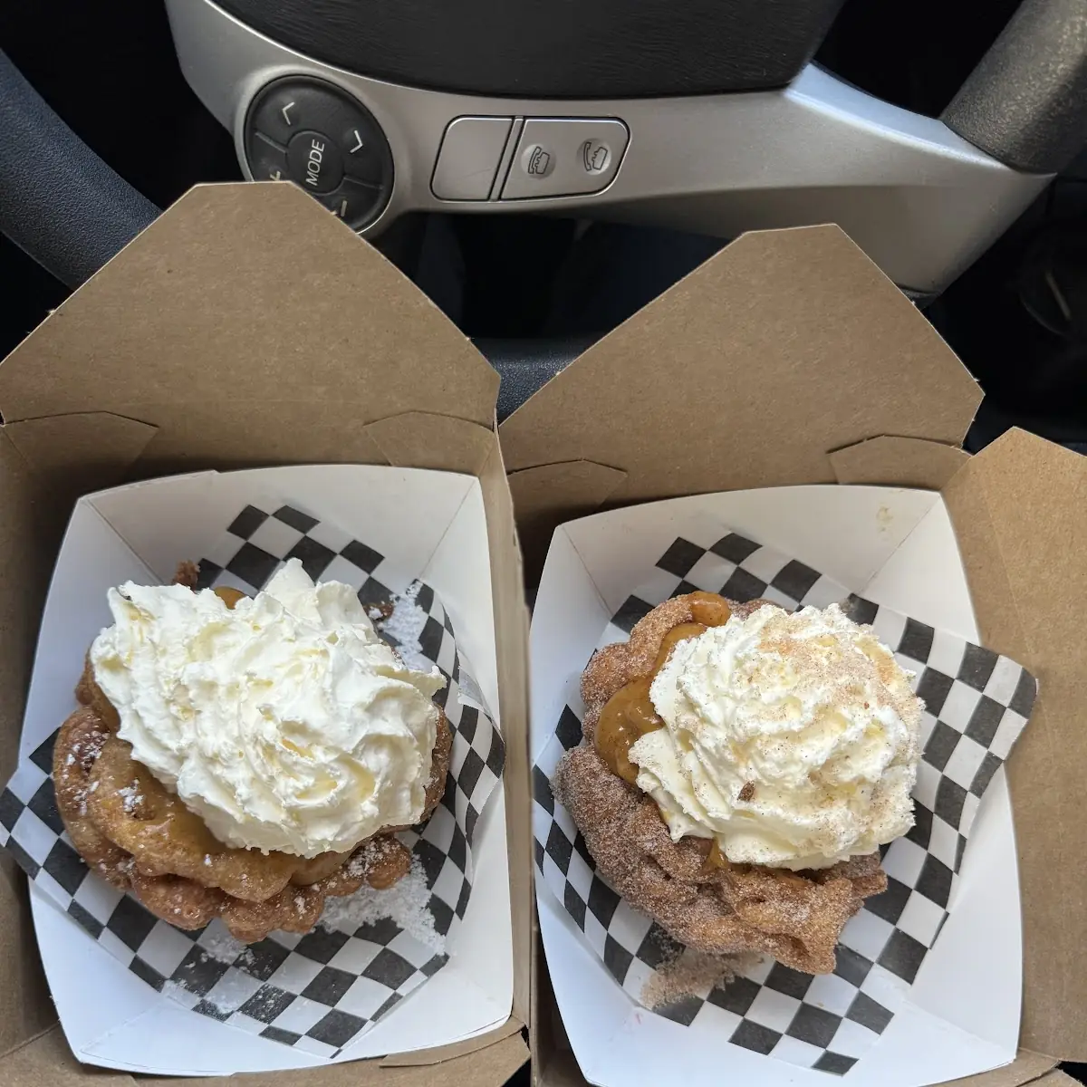Pumpkin Pie Funnel Cake