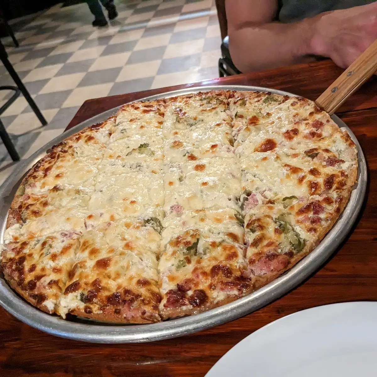 Pickle Roll Pizza
