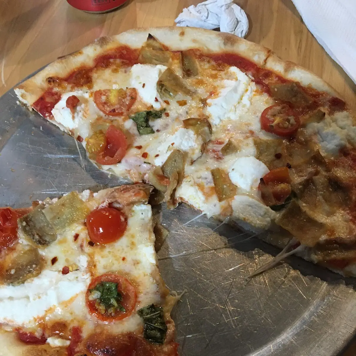 Eggplant Rollatini Pizza