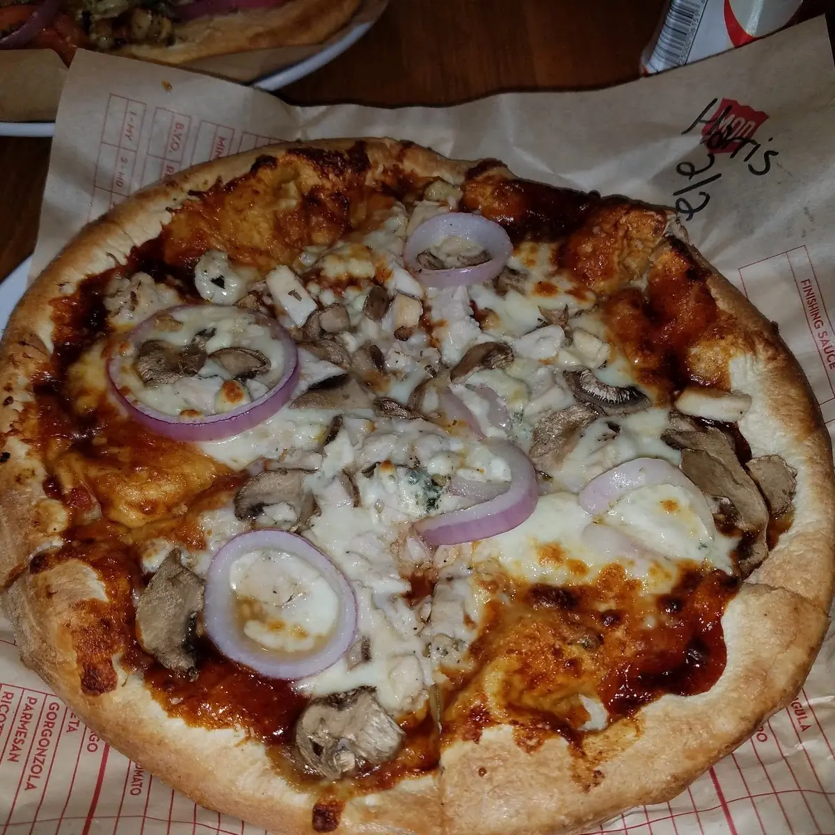 Caspian BBQ Chicken Pizza