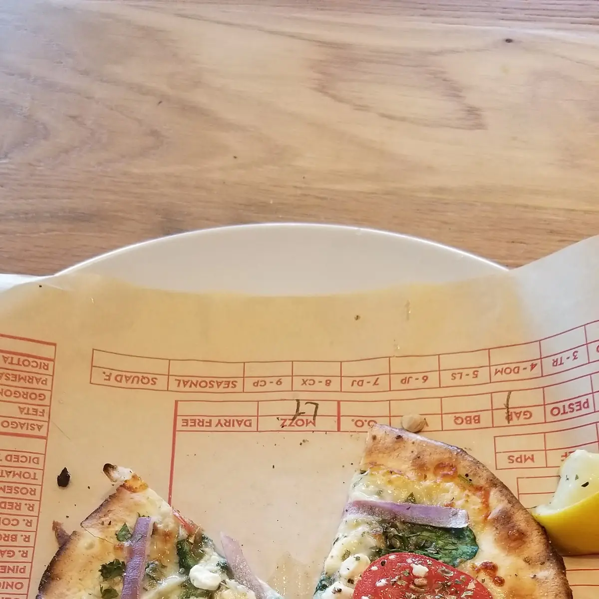 Mediterranean Pizza