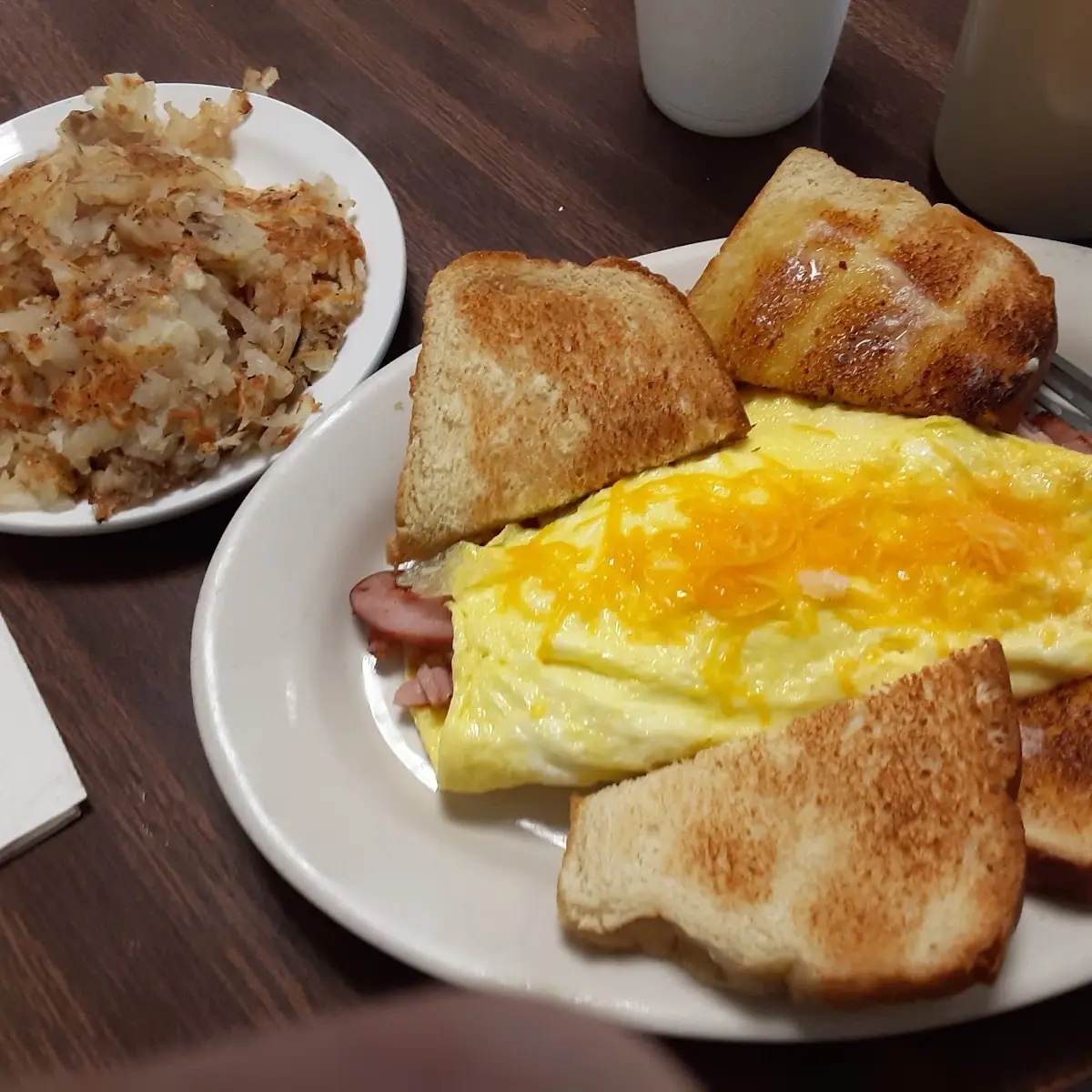 Ham & Cheese Omelets