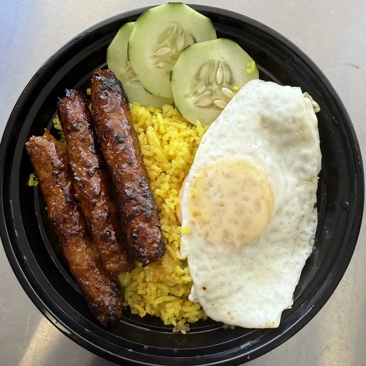 Grilled BBQ Pork Rice Bowl with Egg