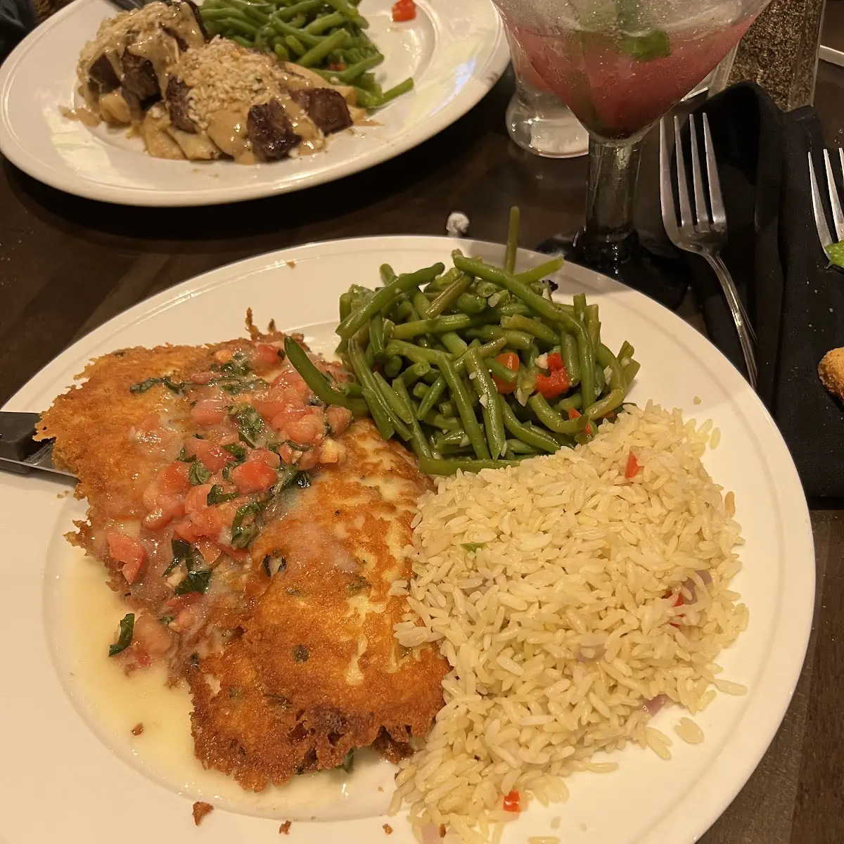 Chicken with Green Beans and Rice