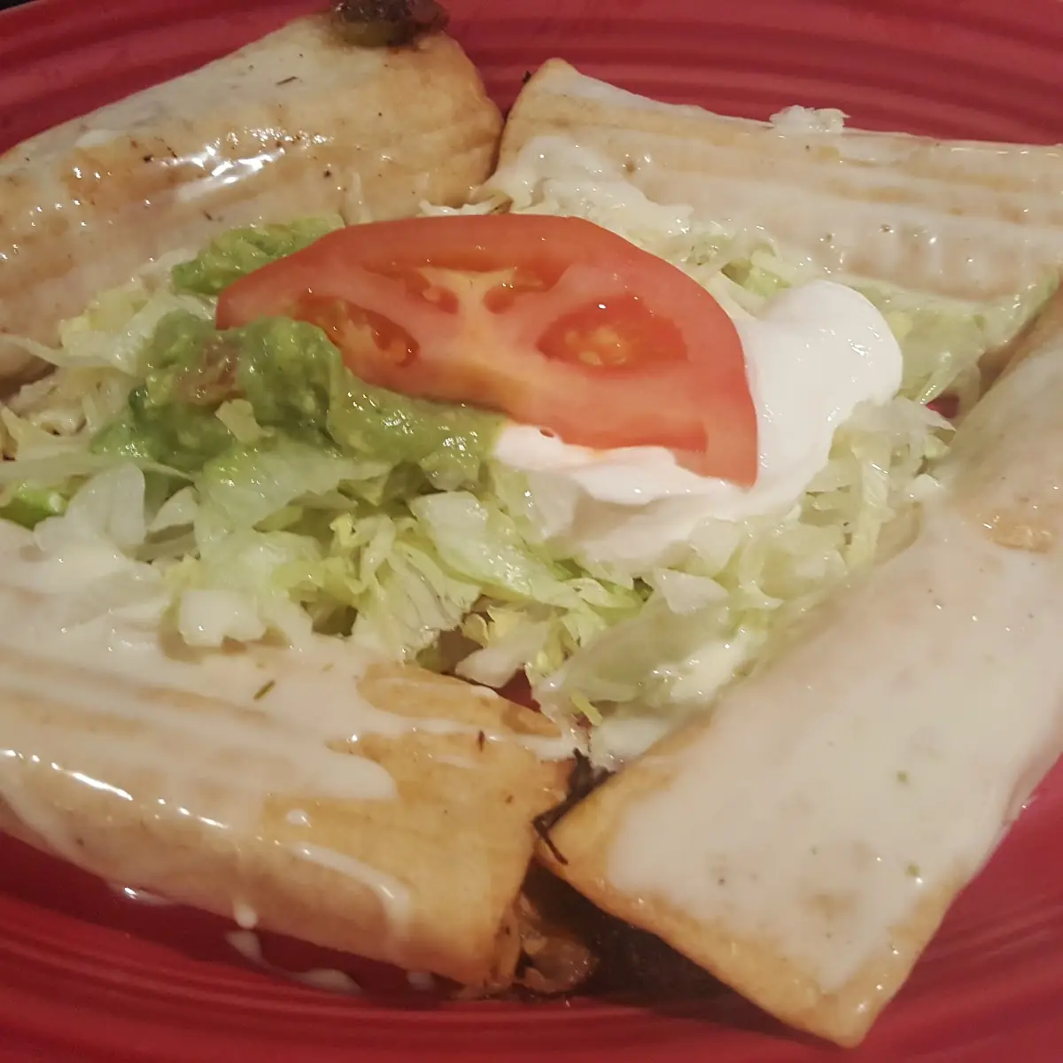 Lettuce Tomato Sour Cream