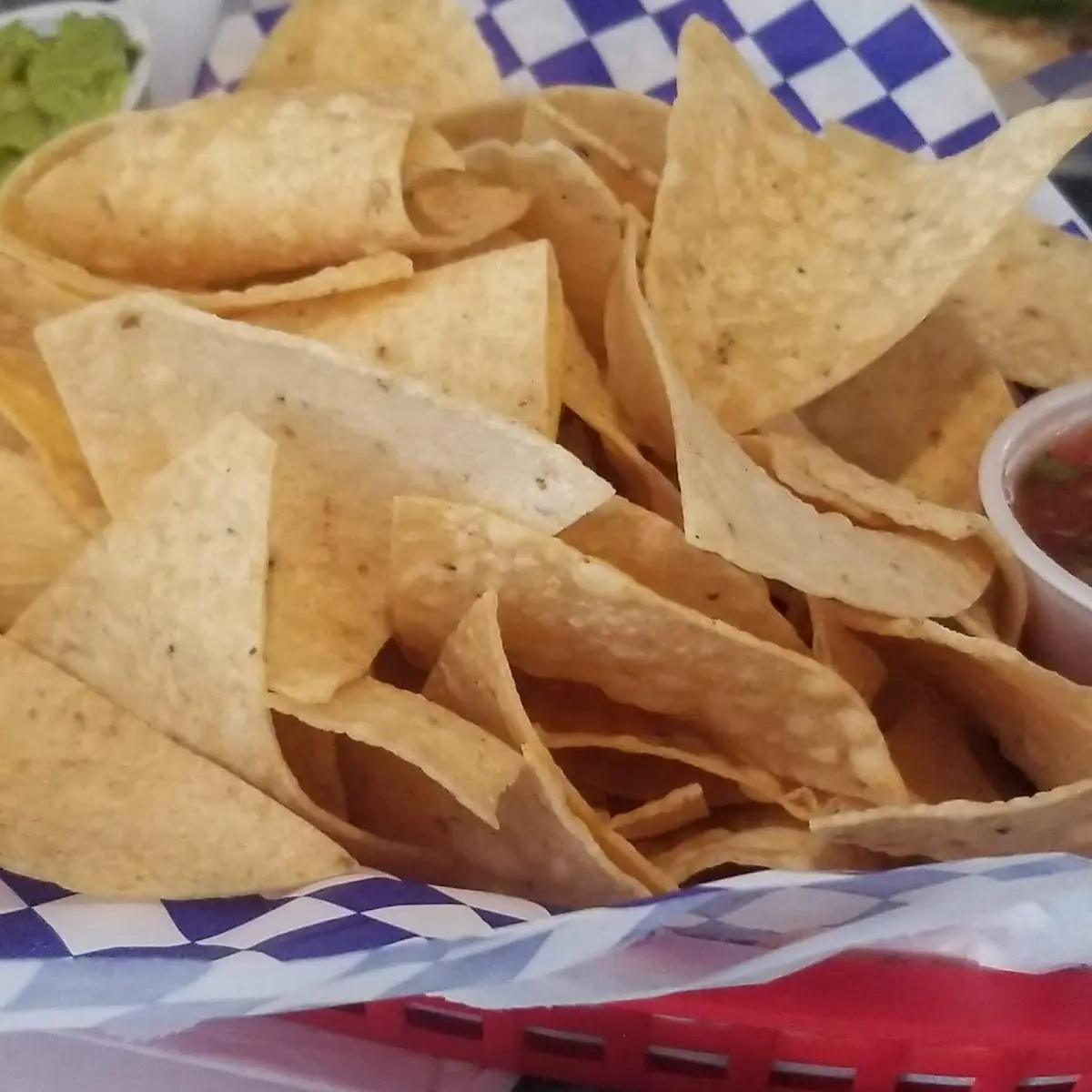 Chips with Salsa and Guacamole