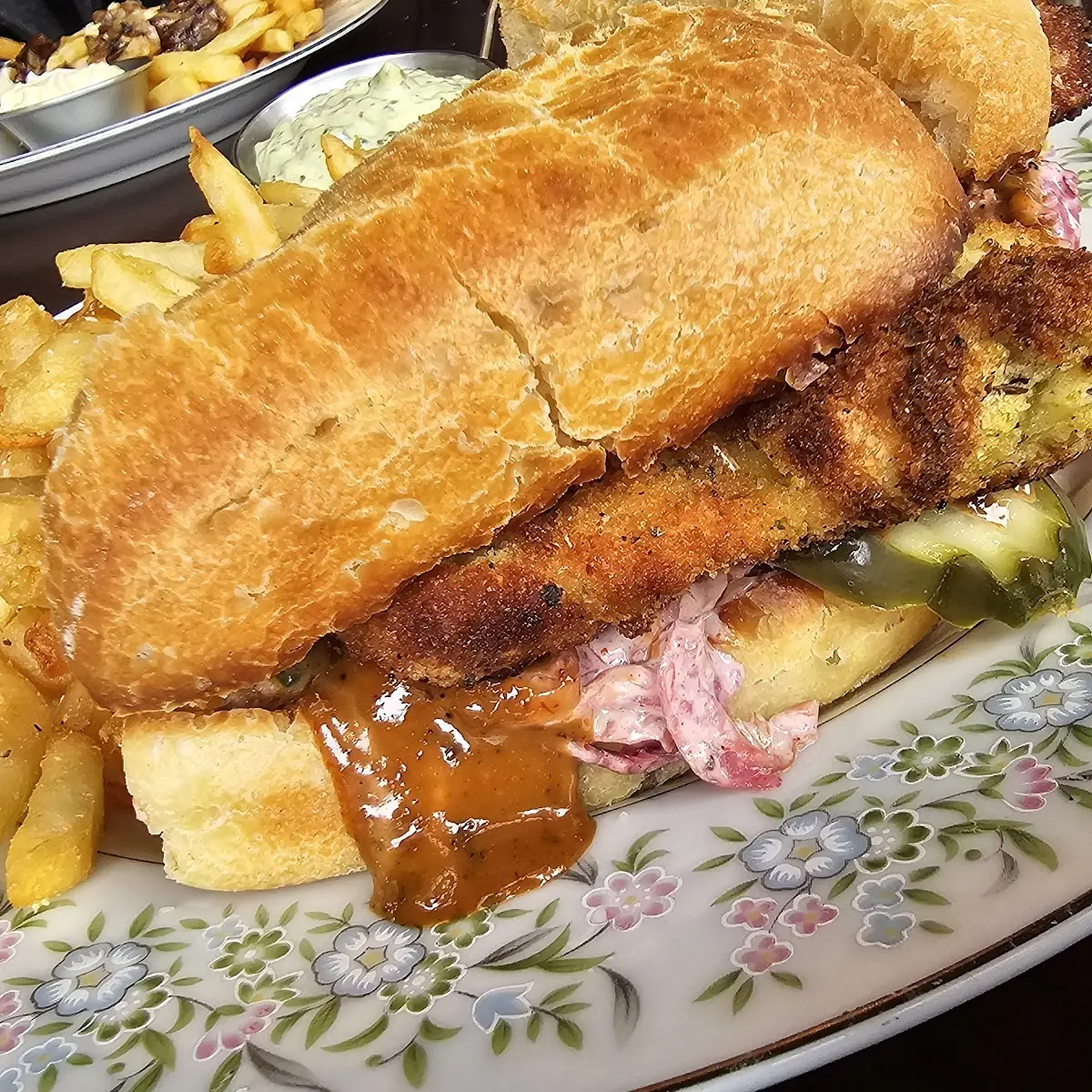Chicken Schnitzel Sandwich