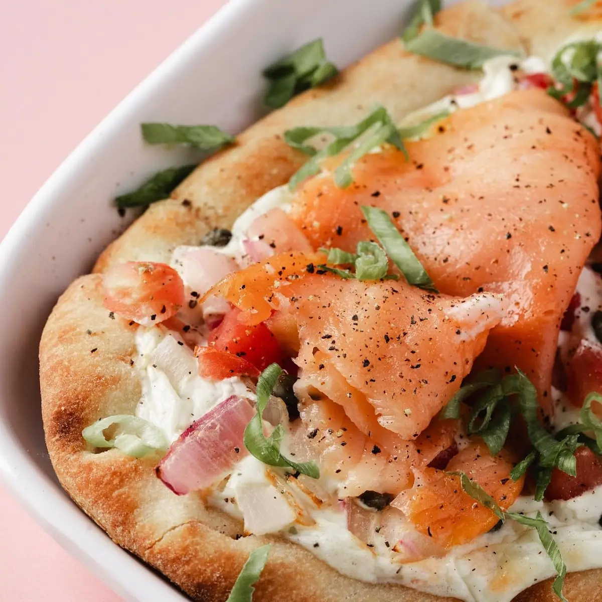 Smoked Salmon Flatbread