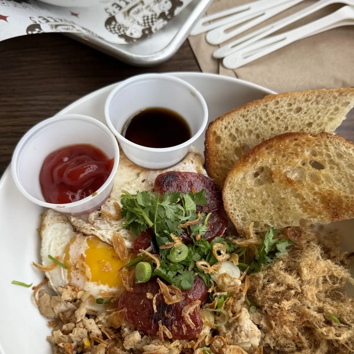 Twin Eggs & Toast