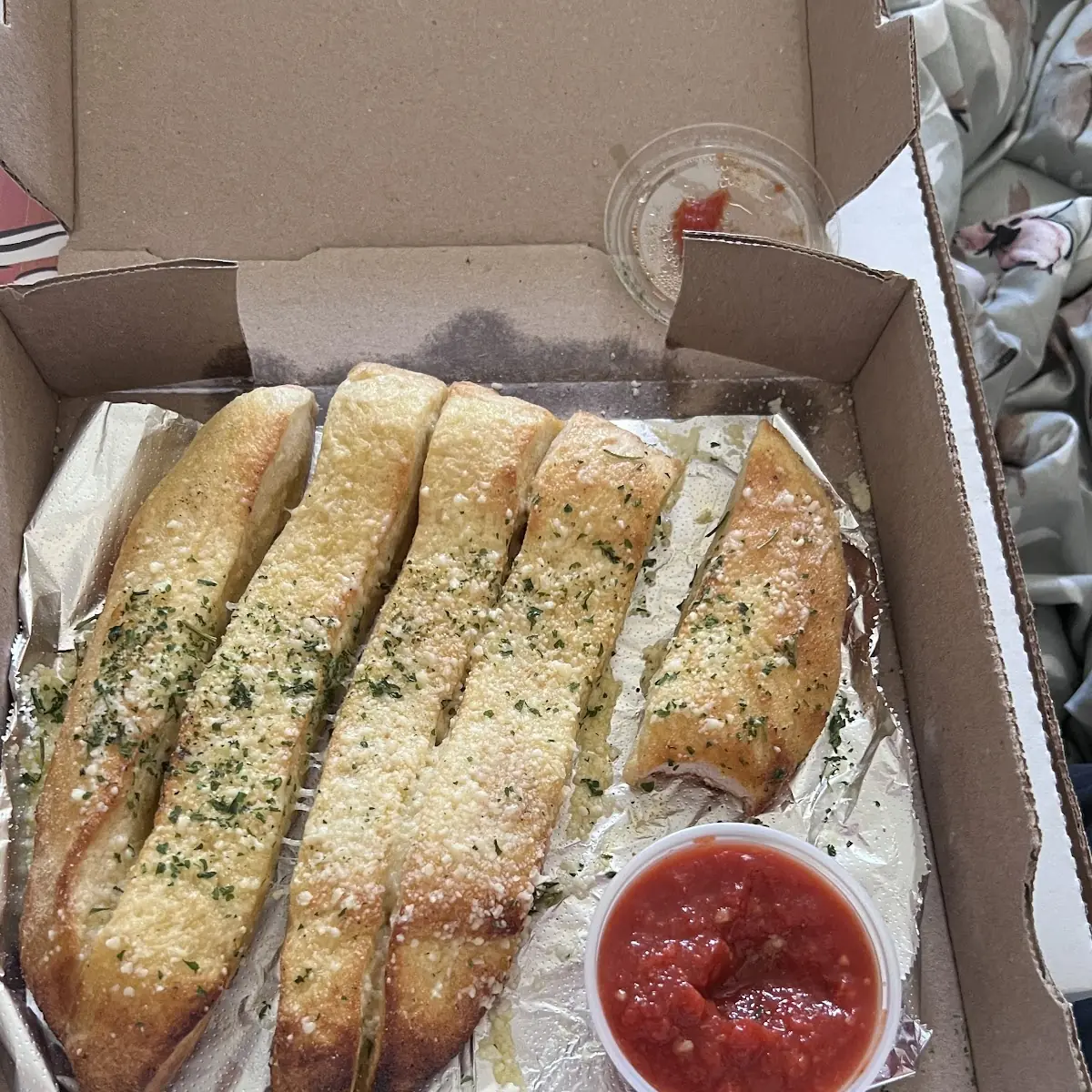 Garlic Parmesan Breadsticks