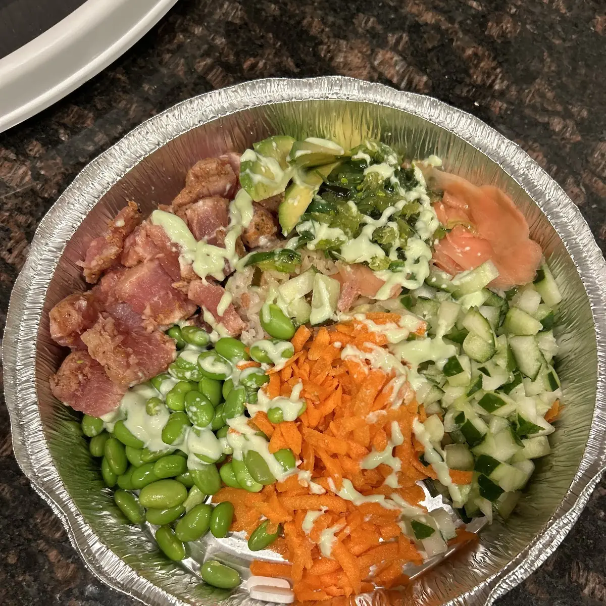 Ahi Tuna Poke Bowl