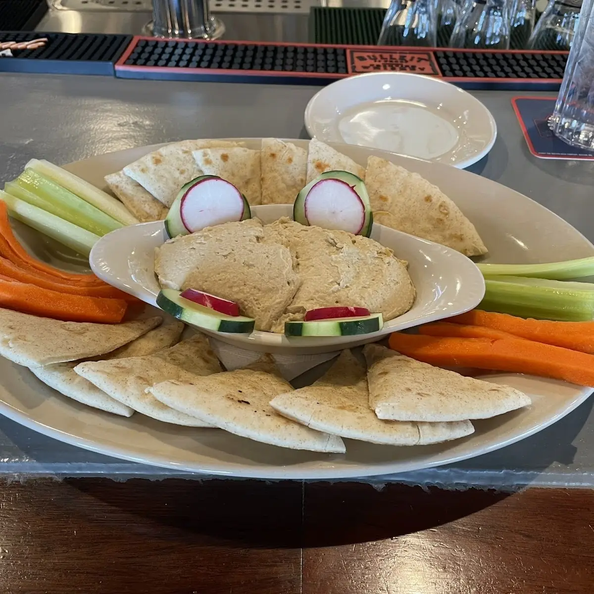 Side Hummus Veggies