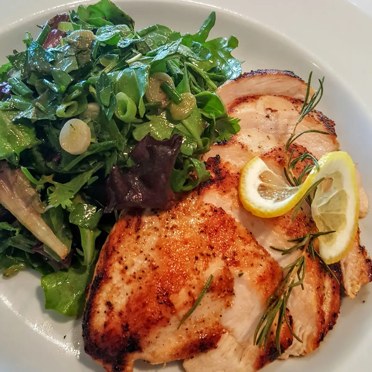Organic Lemon Chicken W