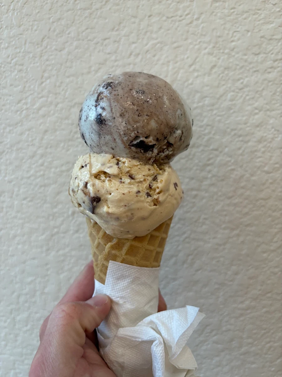 Two Scoop Waffle Cone