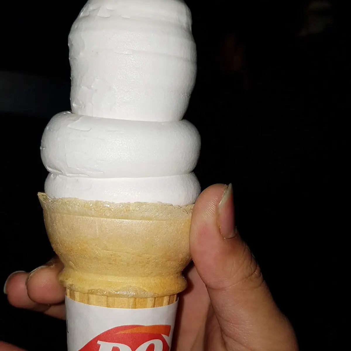 Vanilla Ice Cream Cone