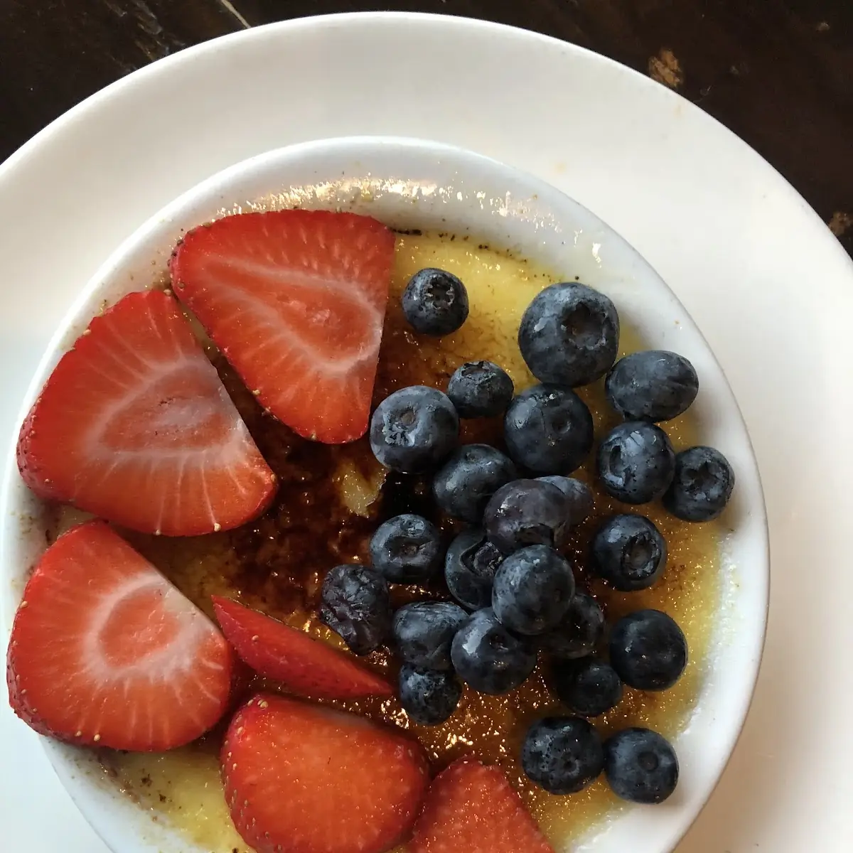 Creamsicle Creme Brulee