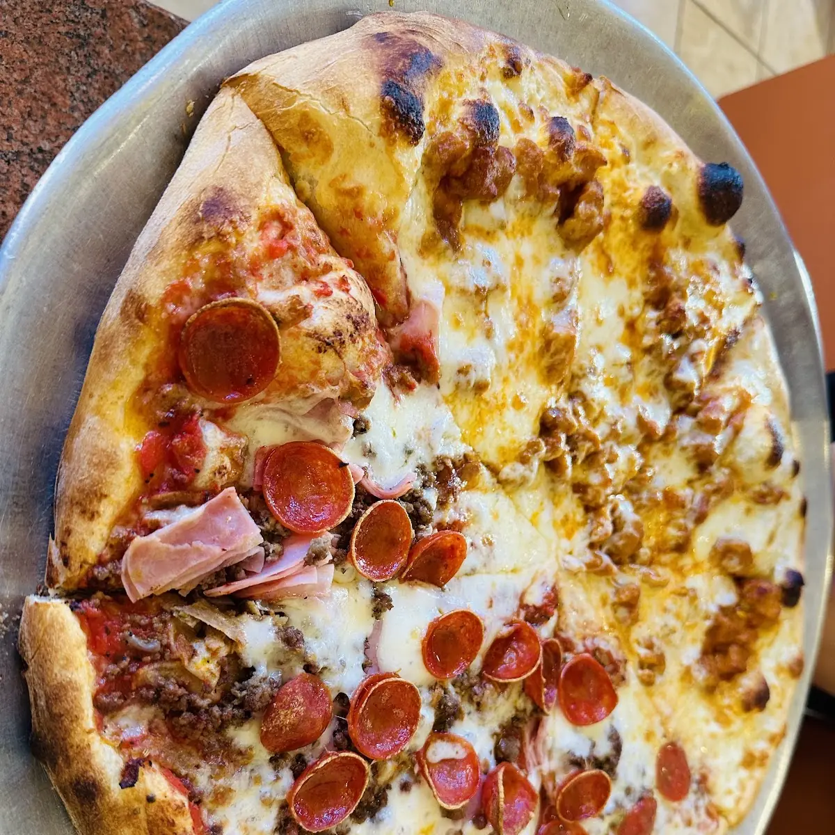 Stuffed Meat Pizza