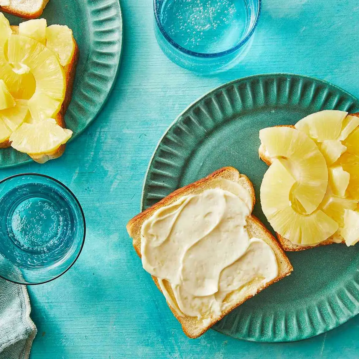 Pineapple Jam Cheese Sandwich
