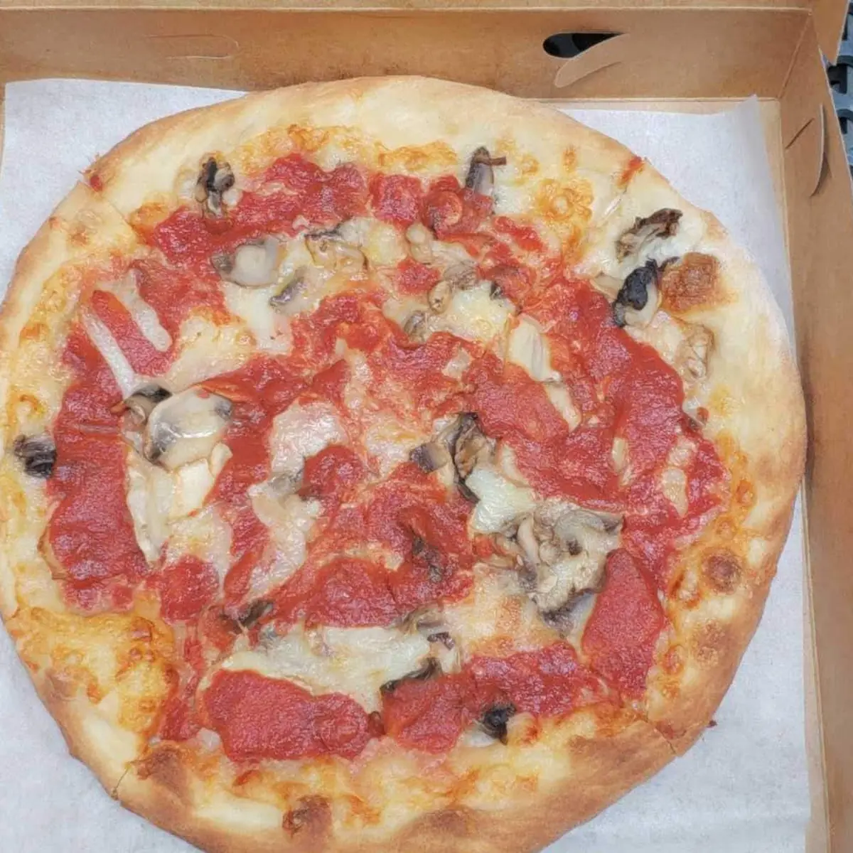 Mushroom Pizza