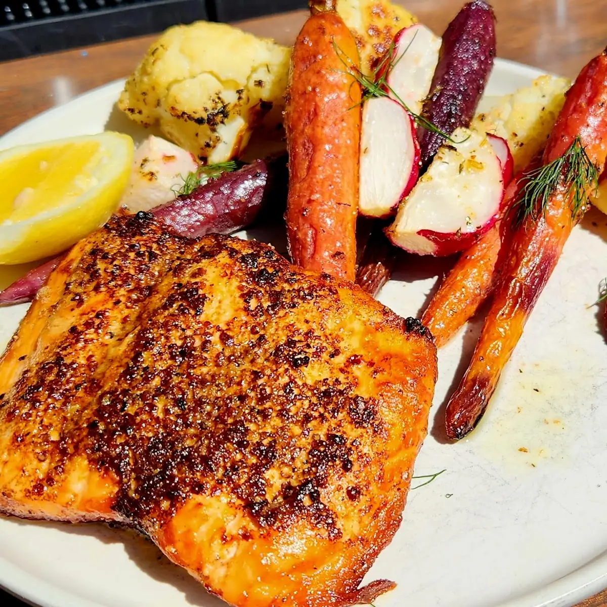 Cedar Plank Smoked Salmon