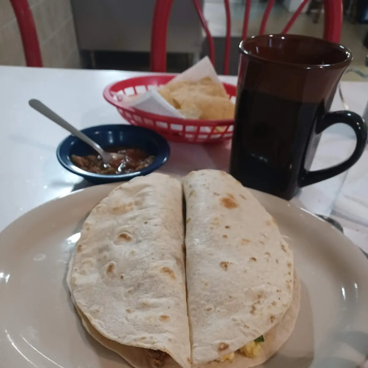 Tacos De Huevos Revueltos