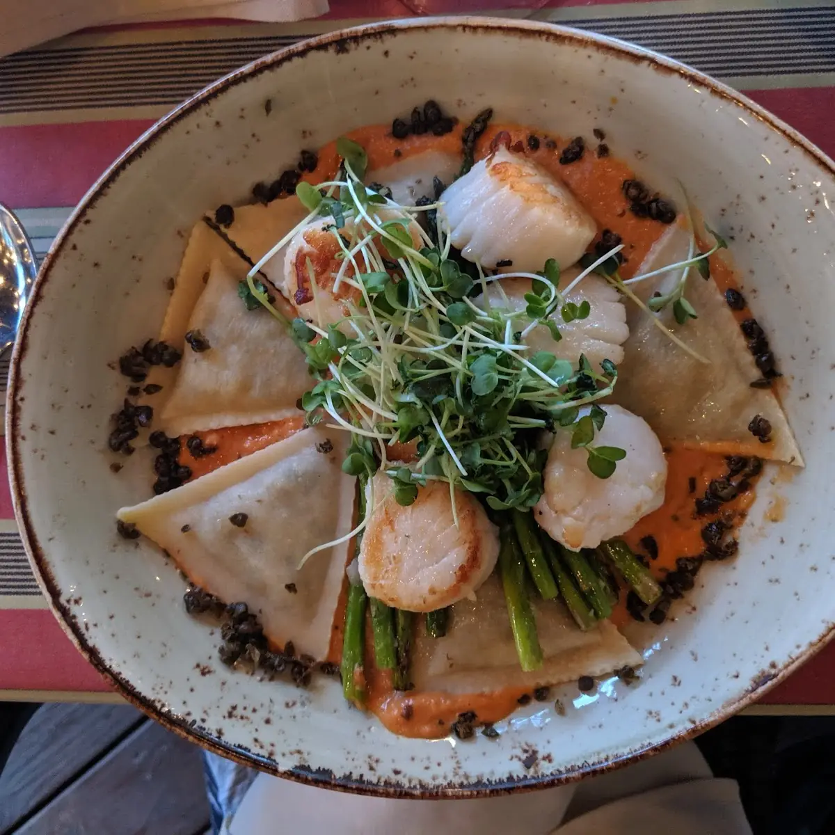 Pan Seared Scallops