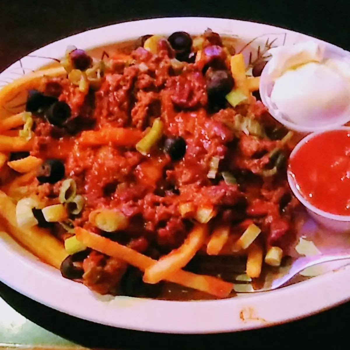Loaded Chili Cheese Fries
