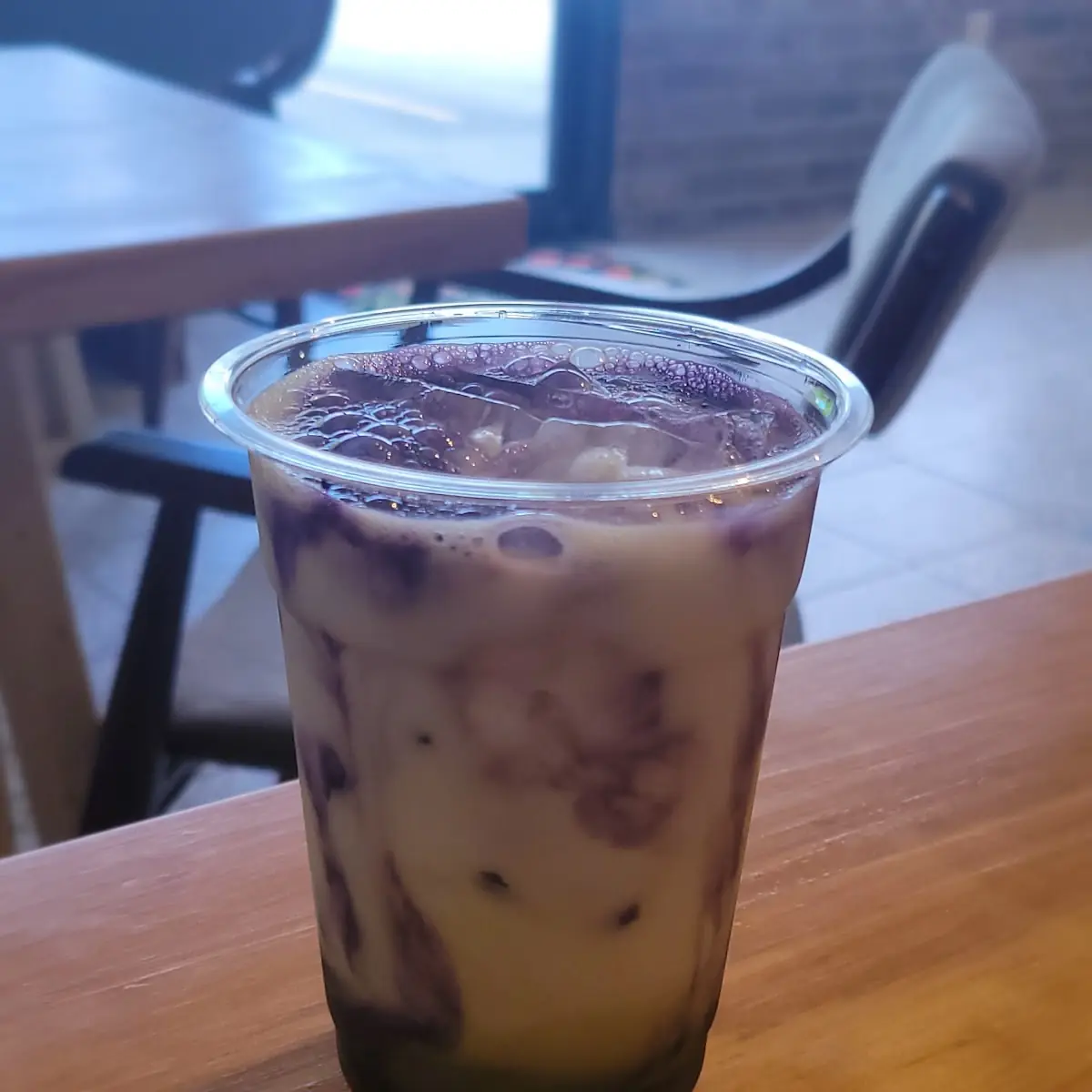 Ube Matcha Latte