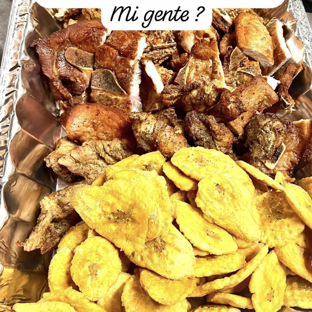 Orden De Tostones Fried Plantains