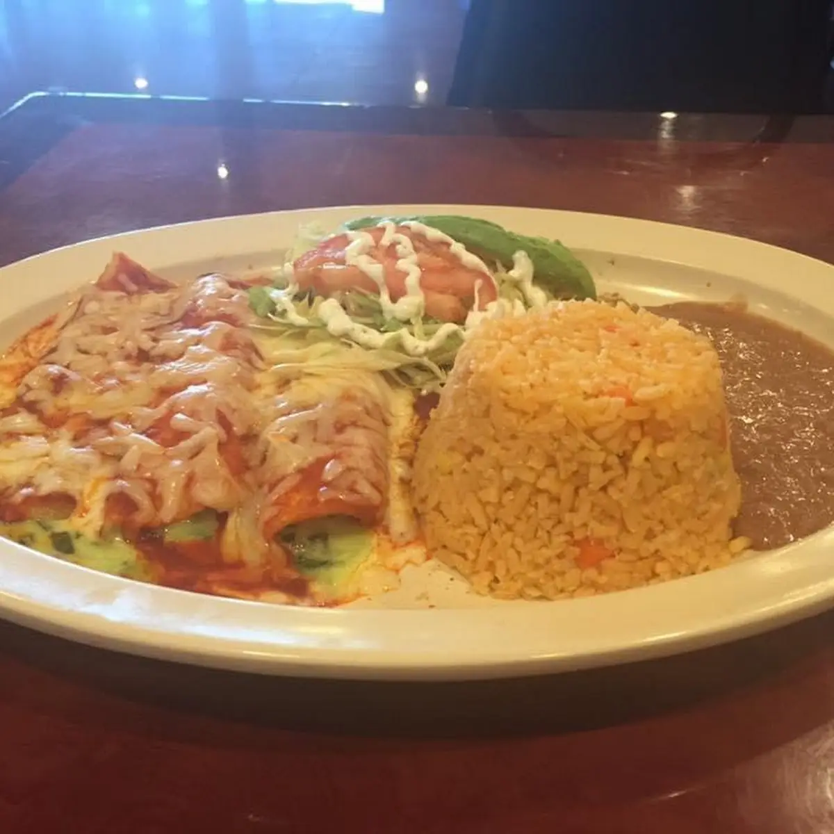 Enchilada Plate