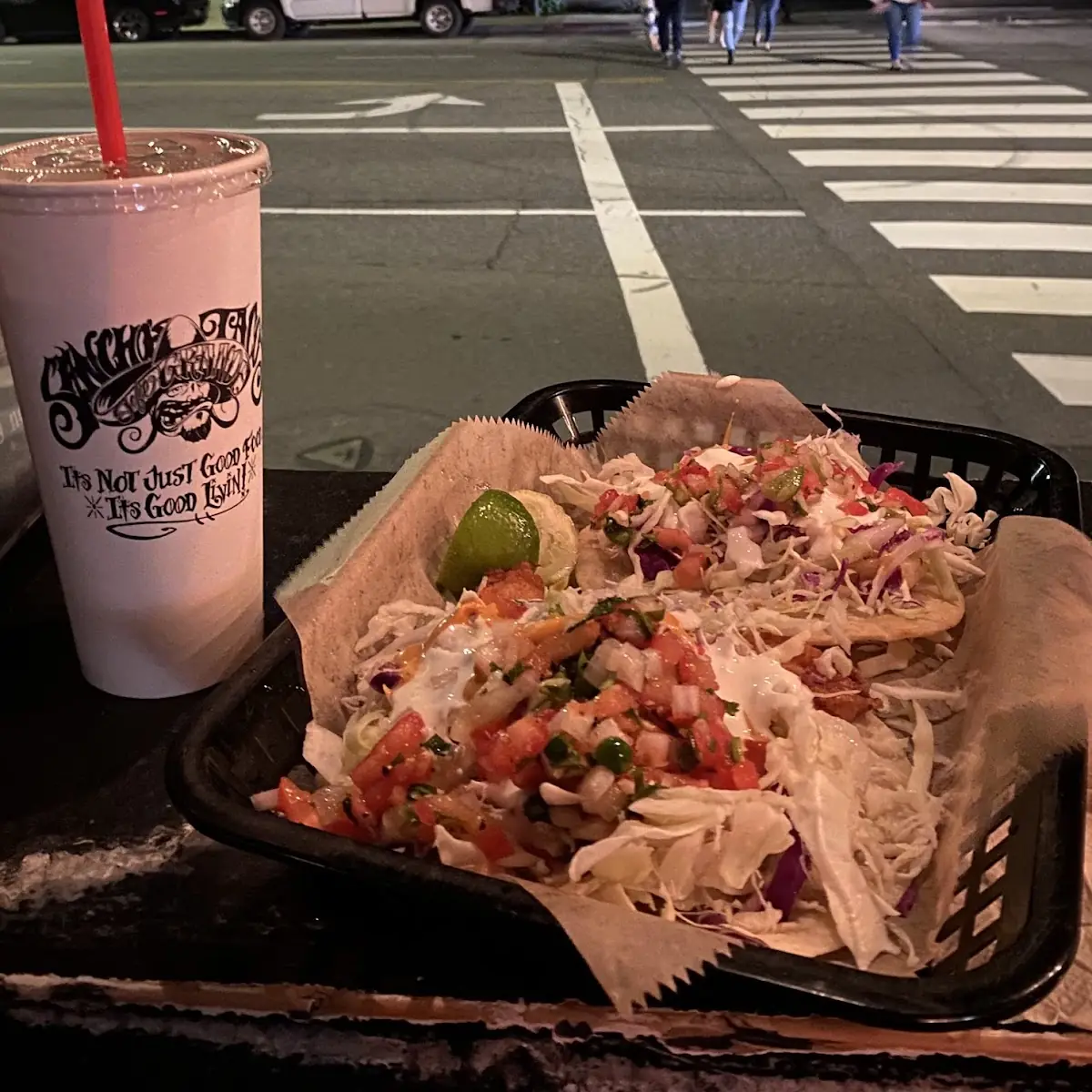 Beer Battered Fish Taco