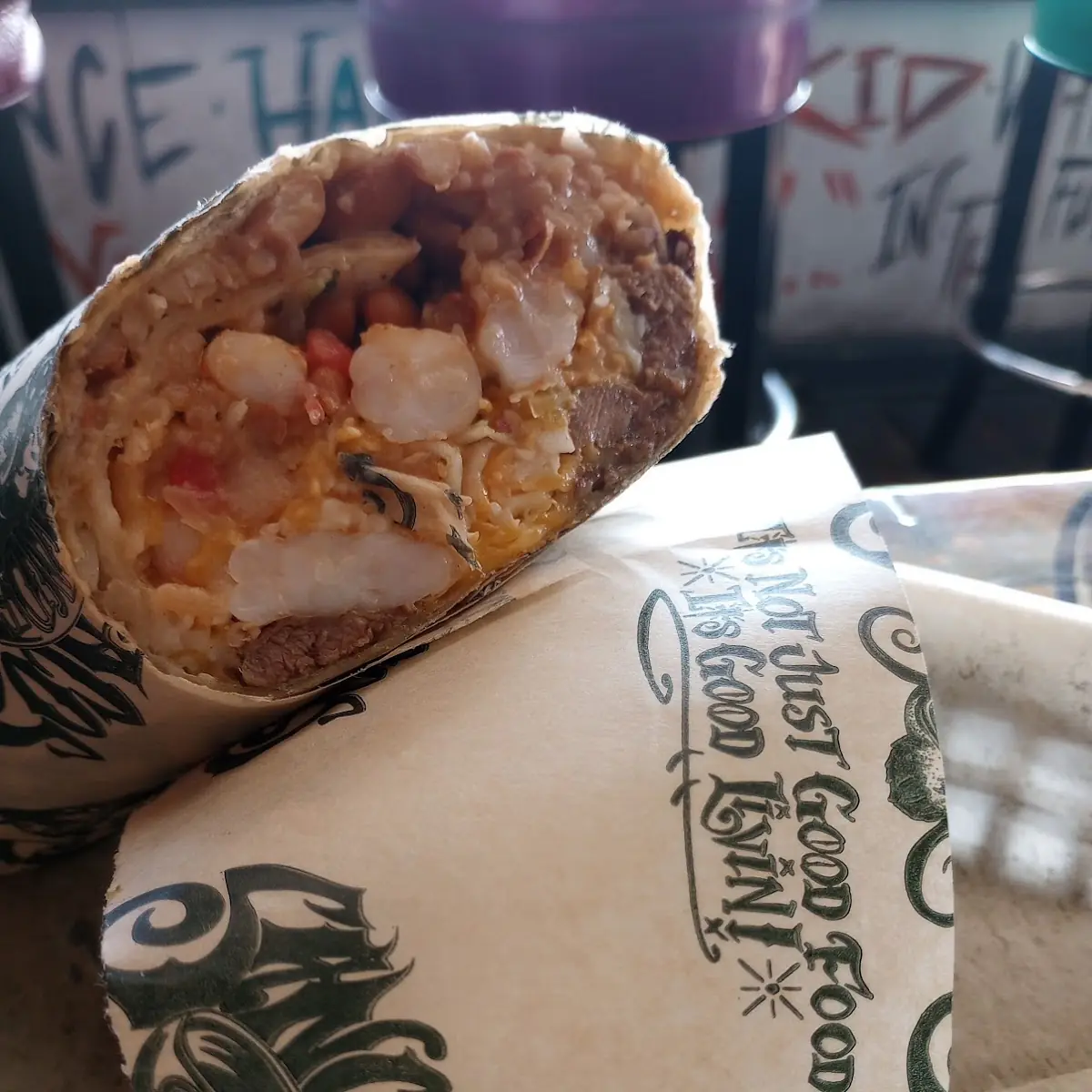 Surf & Turf Burrito