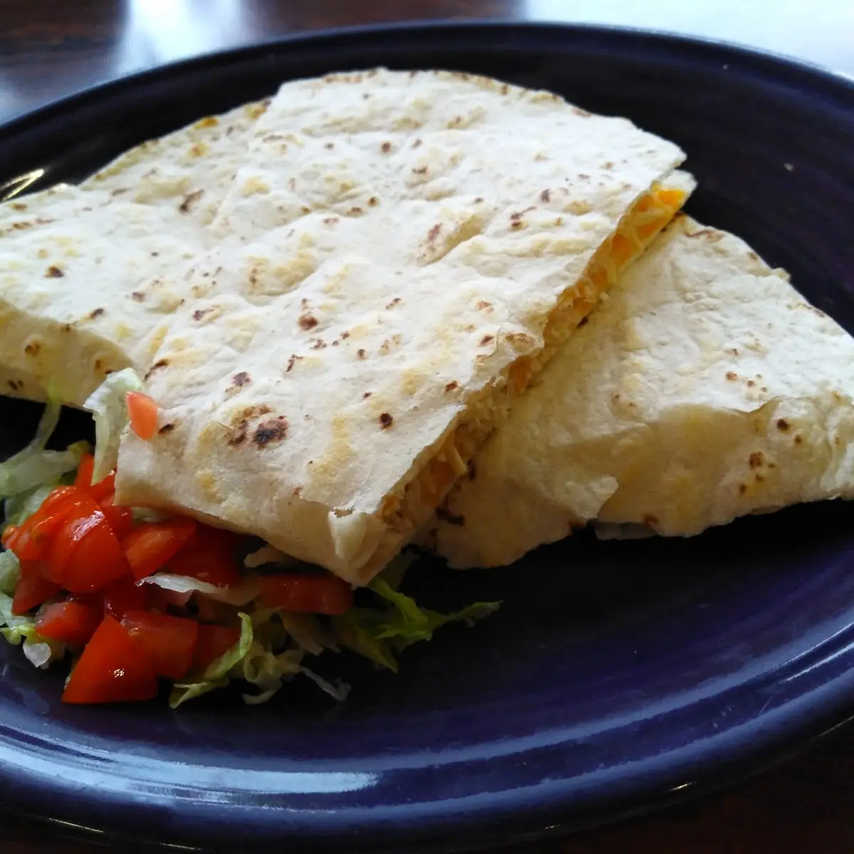 Chicken & Cheese Quesadilla