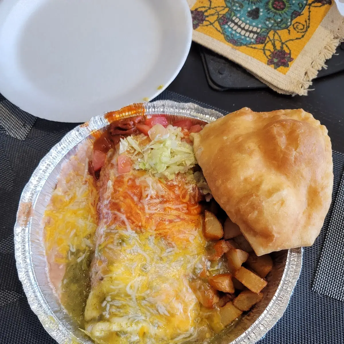 Smothered Breakfast Burrito