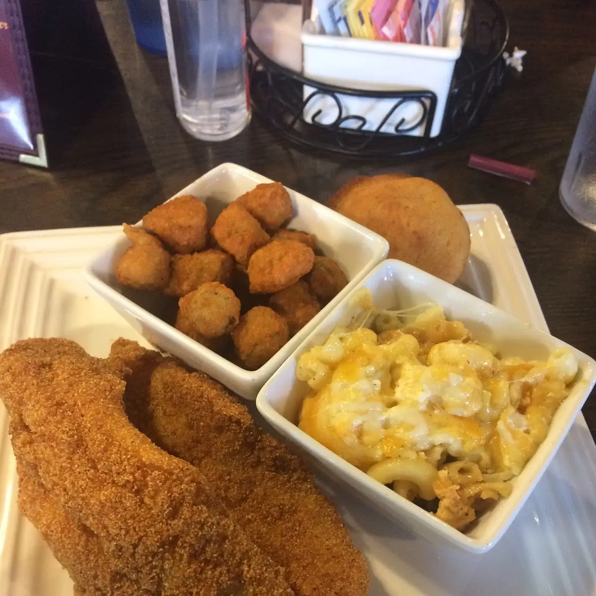 Kids Chicken Fingers & Mac Cheese Cornbread
