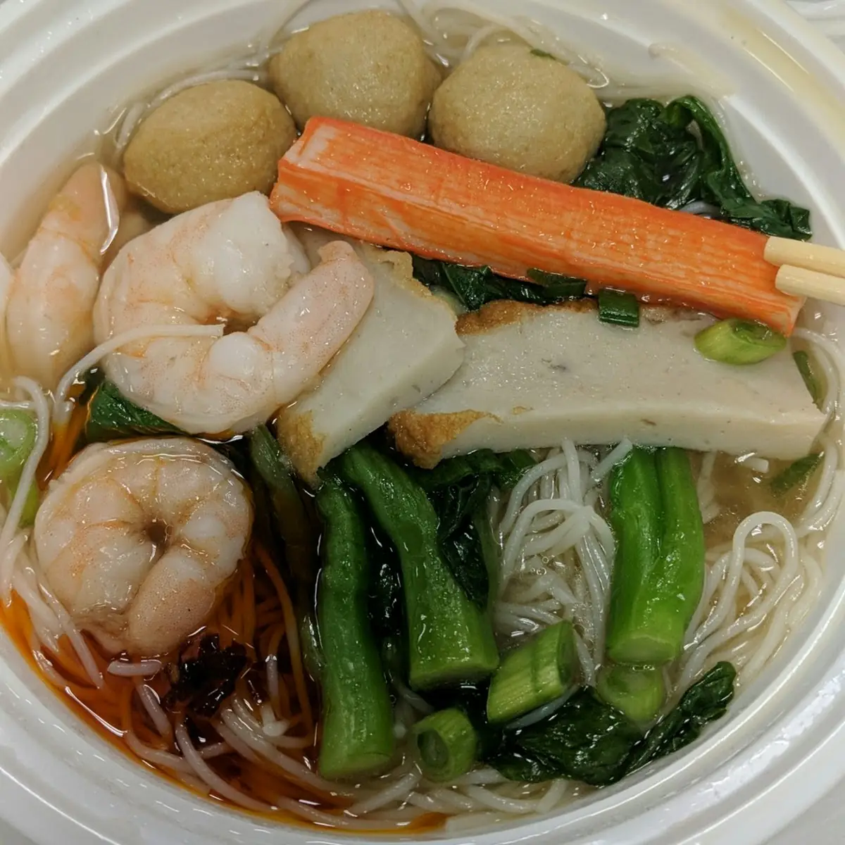 Seafood Mai Fun Rice Noodles