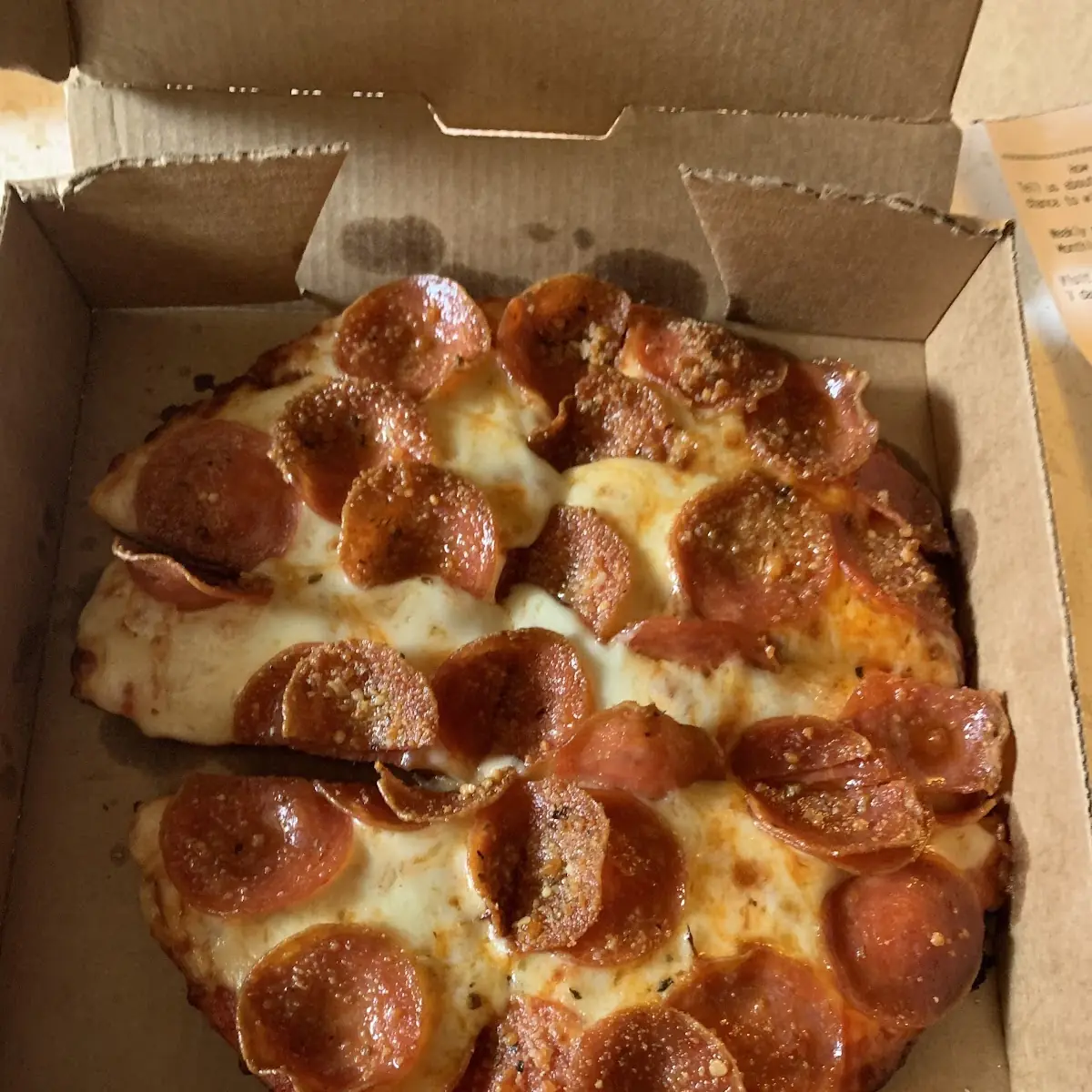 Cheese and Pepperoni Pizza
