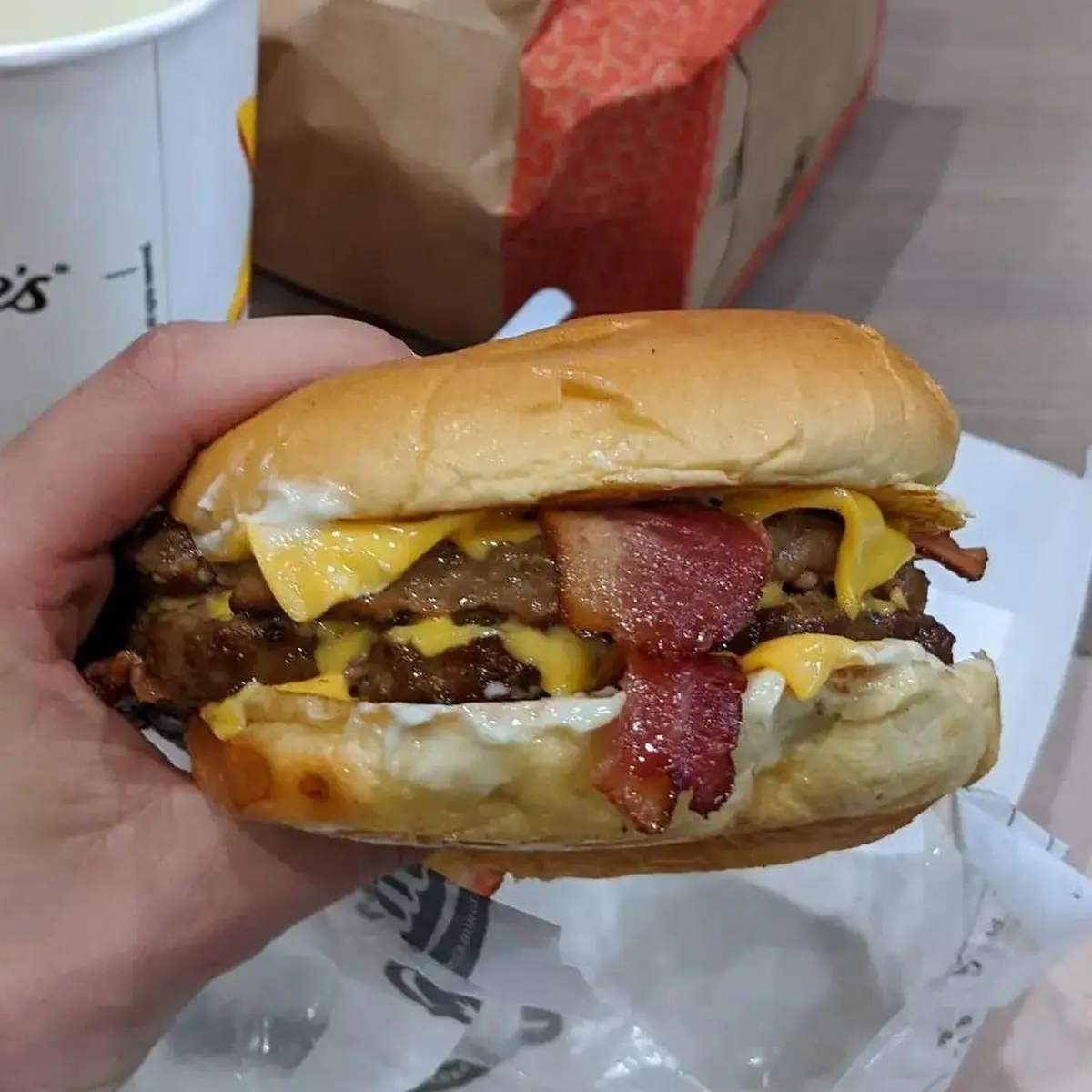 Double Angus Monster Burger