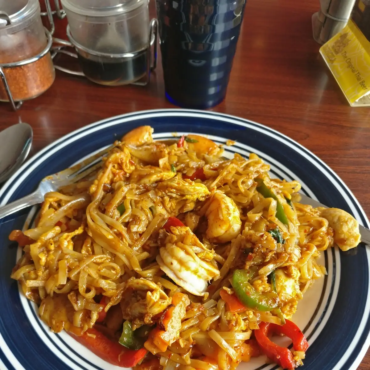 Fiery Pad Thai Noodles