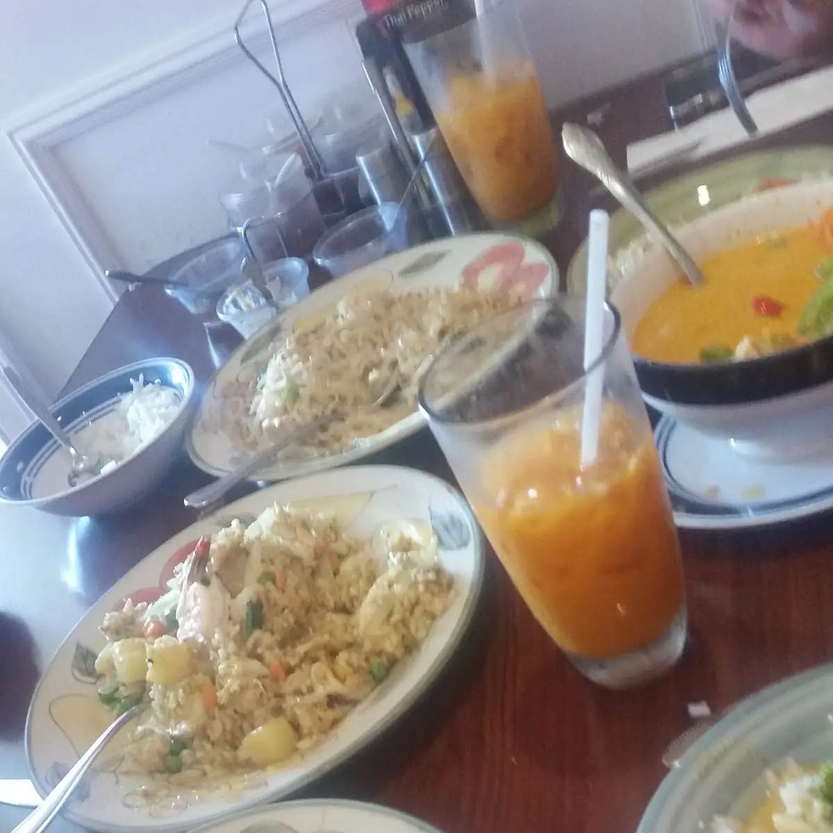 Pineapple Fried Rice & Pad Thai